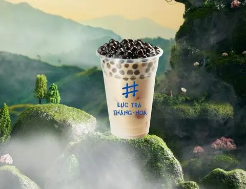 Hình ảnh Lục trà sữa trân châu đen