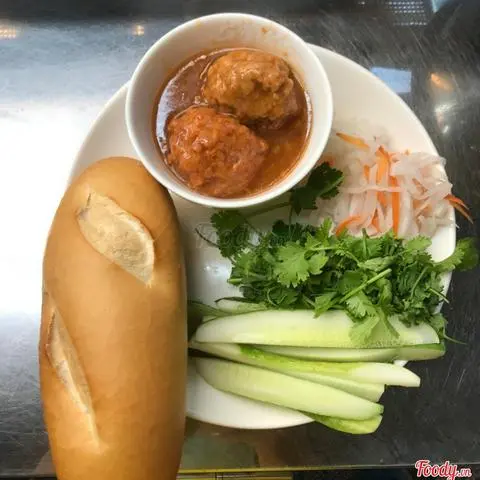 Hình ảnh Bánh mì xíu mại - lớn