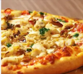 Hình ảnh Pizza gà cay size lớn