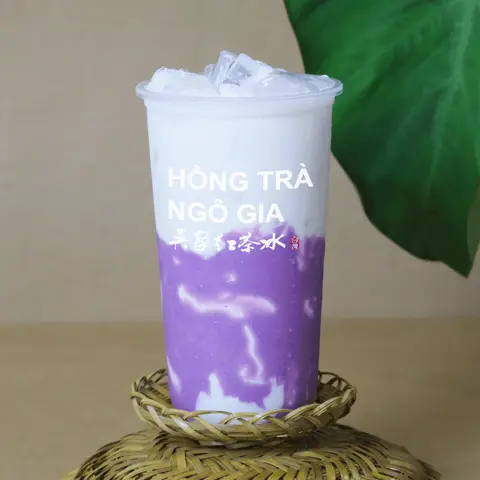 Hình ảnh Sữa tươi khoai môn nghiền