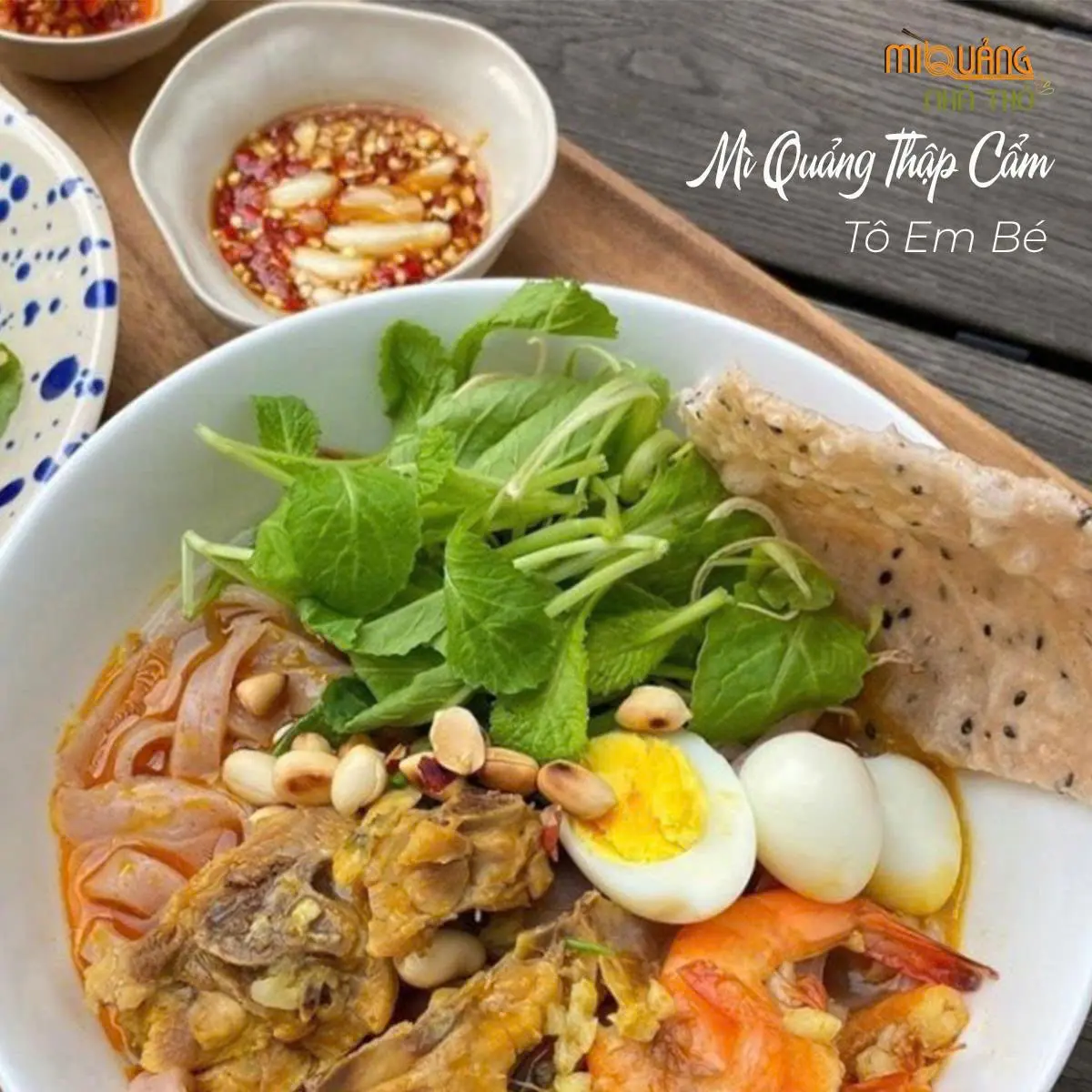 Hình ảnh Mì quảng phần em bé