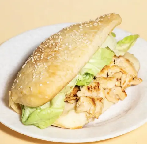 Hình ảnh Bánh nướng gà áp chảo
