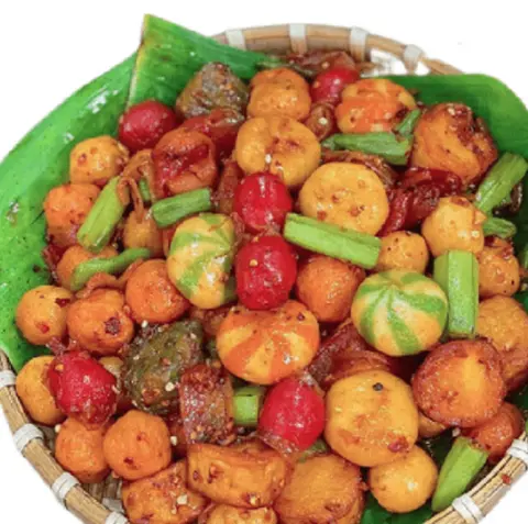 Hình ảnh Combo chiên nước mắm 3 - Tặng 2 trà tắc 