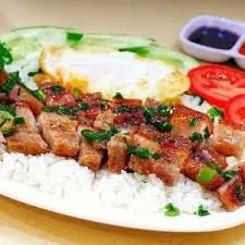 Hình ảnh Cơm Ba rọi - Trứng - Canh