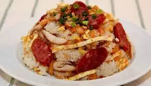 Hình ảnh Xôi thập cẩm gà