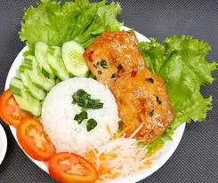 Hình ảnh Cơm sườn ram chay