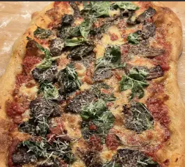 Hình ảnh Goose breast pizza