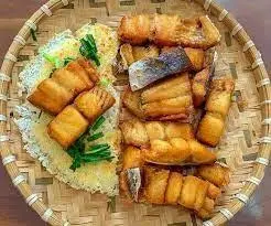 Hình ảnh Cơm cháy khô cá dứa