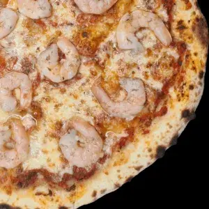 Hình ảnh Pizza tôm sú - Tiger shirmp sourdough pizza