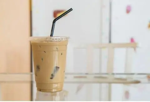 Hình ảnh Cà phê sữa pha máy cao cấp