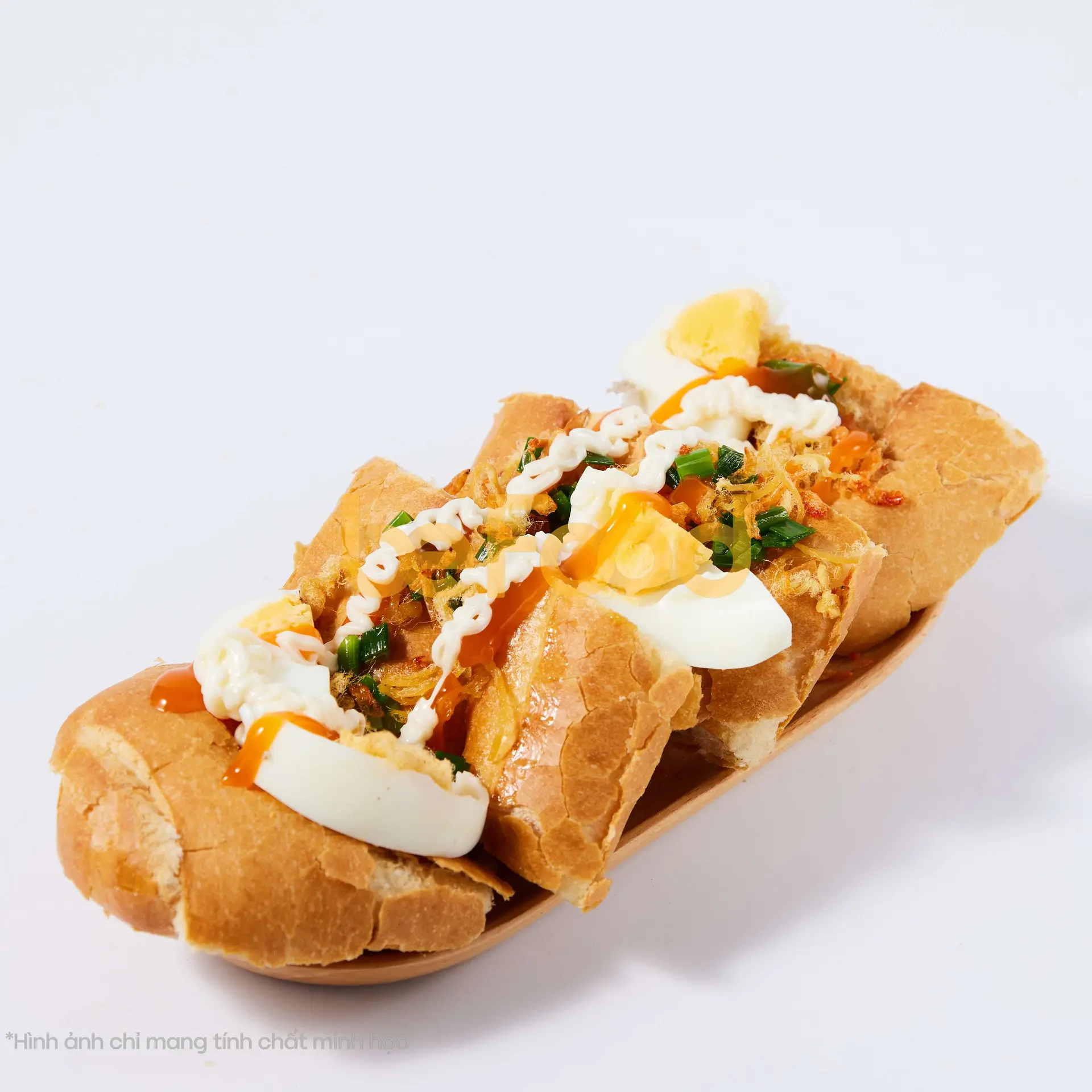 Hình ảnh Bánh mì nướng muối ớt