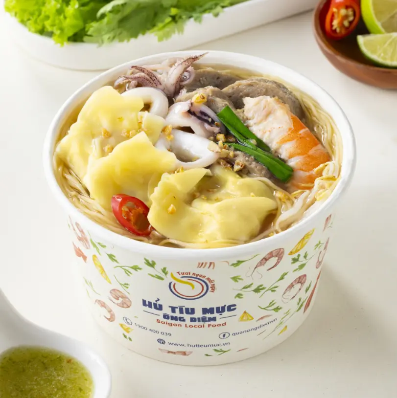 Hình ảnh Mì hoành thánh đặc biệt