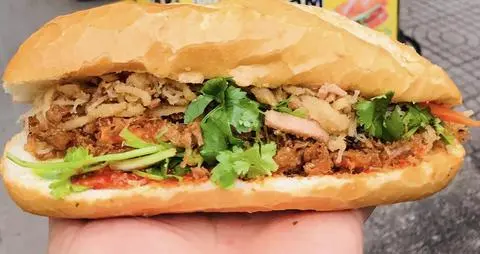 Hình ảnh Bánh mì chay