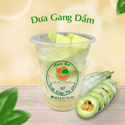 Hình ảnh Dưa Gang Dầm Sữa