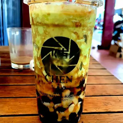 Hình ảnh Matcha trân châu đường đen