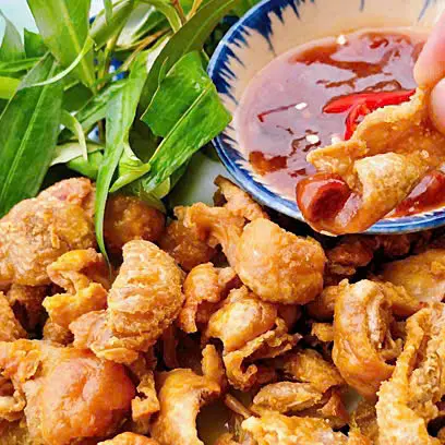 Hình ảnh Da gà chiên giòn