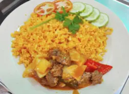 Hình ảnh Cơm chiên bò lúc lắc