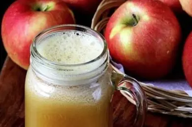 Hình ảnh Nước ép táo nguyên chất - ly 700ml