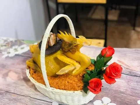 Hình ảnh Gà ta cúng cánh tiên lòng huyết
