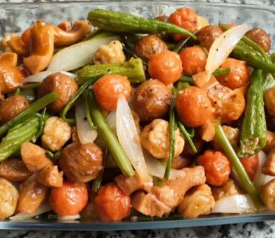 Hình ảnh Combo cá viên chiên nước mắm