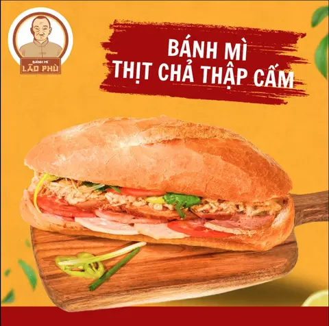 Hình ảnh Bánh mì thịt chả thập cẩm