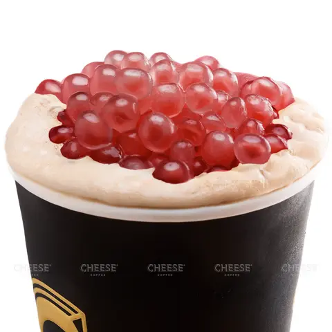Hình ảnh Hạt Nổ Đậu Đỏ - Red Bean Popping Boba