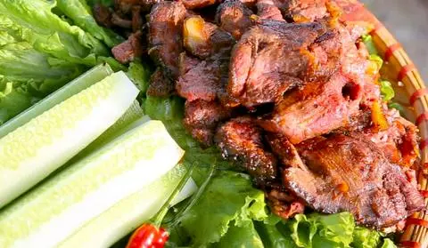Hình ảnh Bắp bò nướng