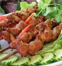Hình ảnh Mề gà nướng