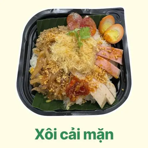 Hình ảnh Xôi cải mặn