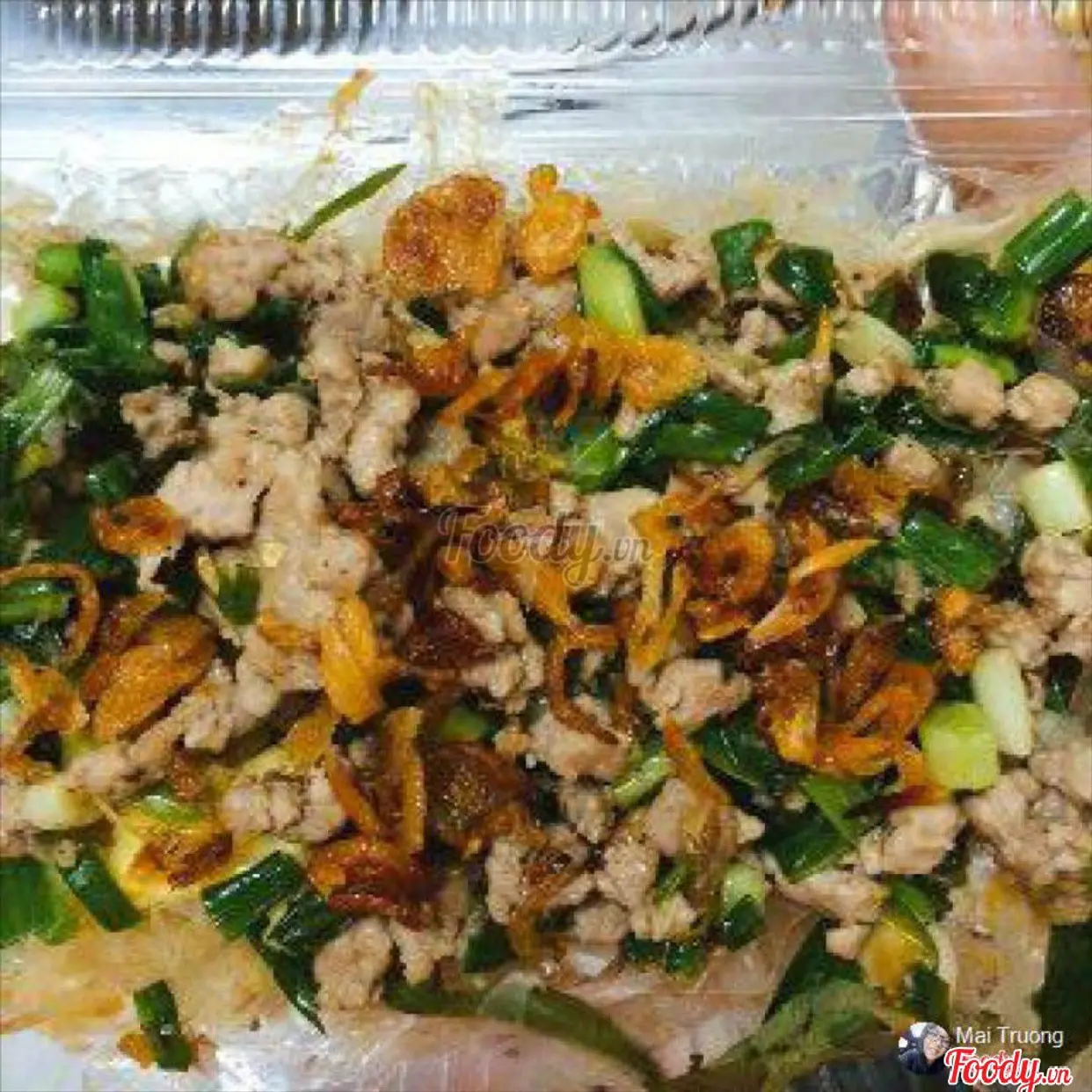 Hình ảnh Bánh tráng trộn thịt bằm