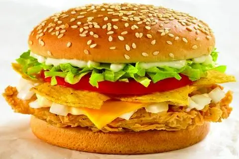 Hình ảnh Hamburger gà