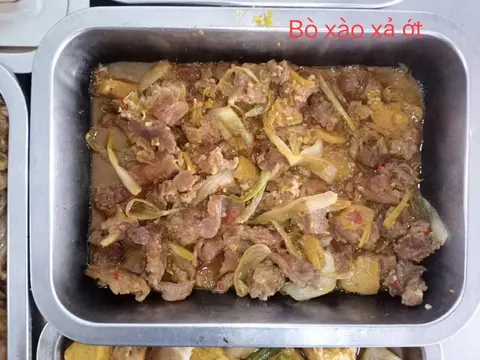 Hình ảnh Bò xào xả ớt