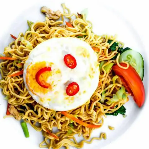 Hình ảnh Mì xào gan trứng