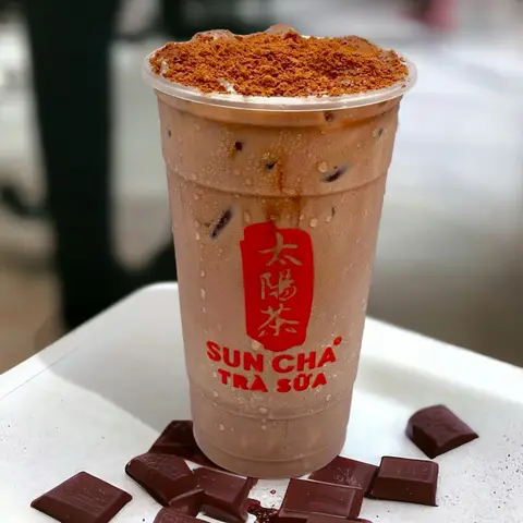 Hình ảnh Trà sữa socola 500ml
