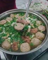 Hình ảnh Súp bò viên da heo khổ qua