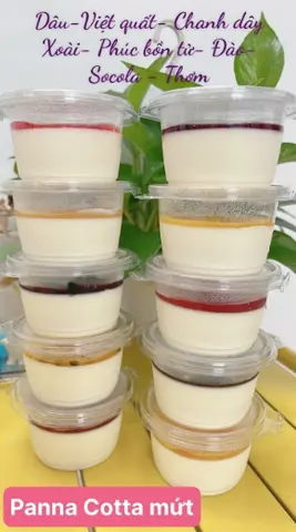 Hình ảnh Combo 10 hũ panna mix vị