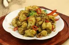 Hình ảnh Cơm ếch xào sả ớt