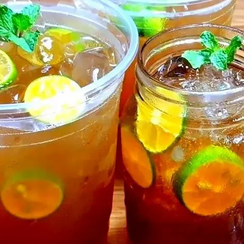 Hình ảnh Hồng trà tắc