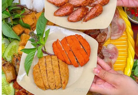 Hình ảnh Bún đậu chả cua