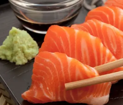 Hình ảnh Shashimi cá hồi