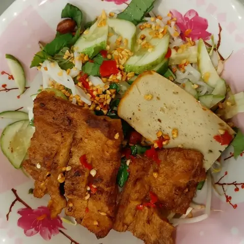 Hình ảnh Bún Thịt Nướng Chay