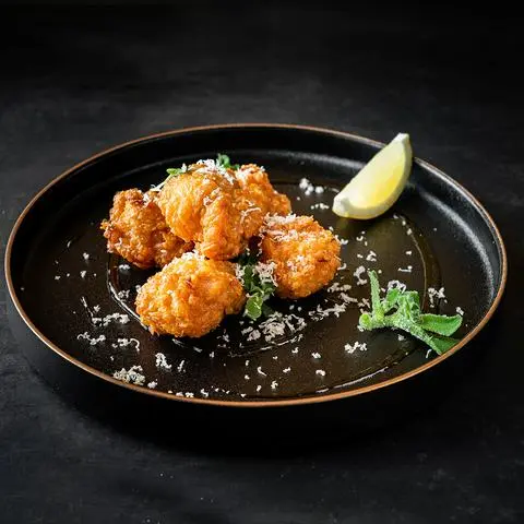 Hình ảnh Gà chiên với wasabi