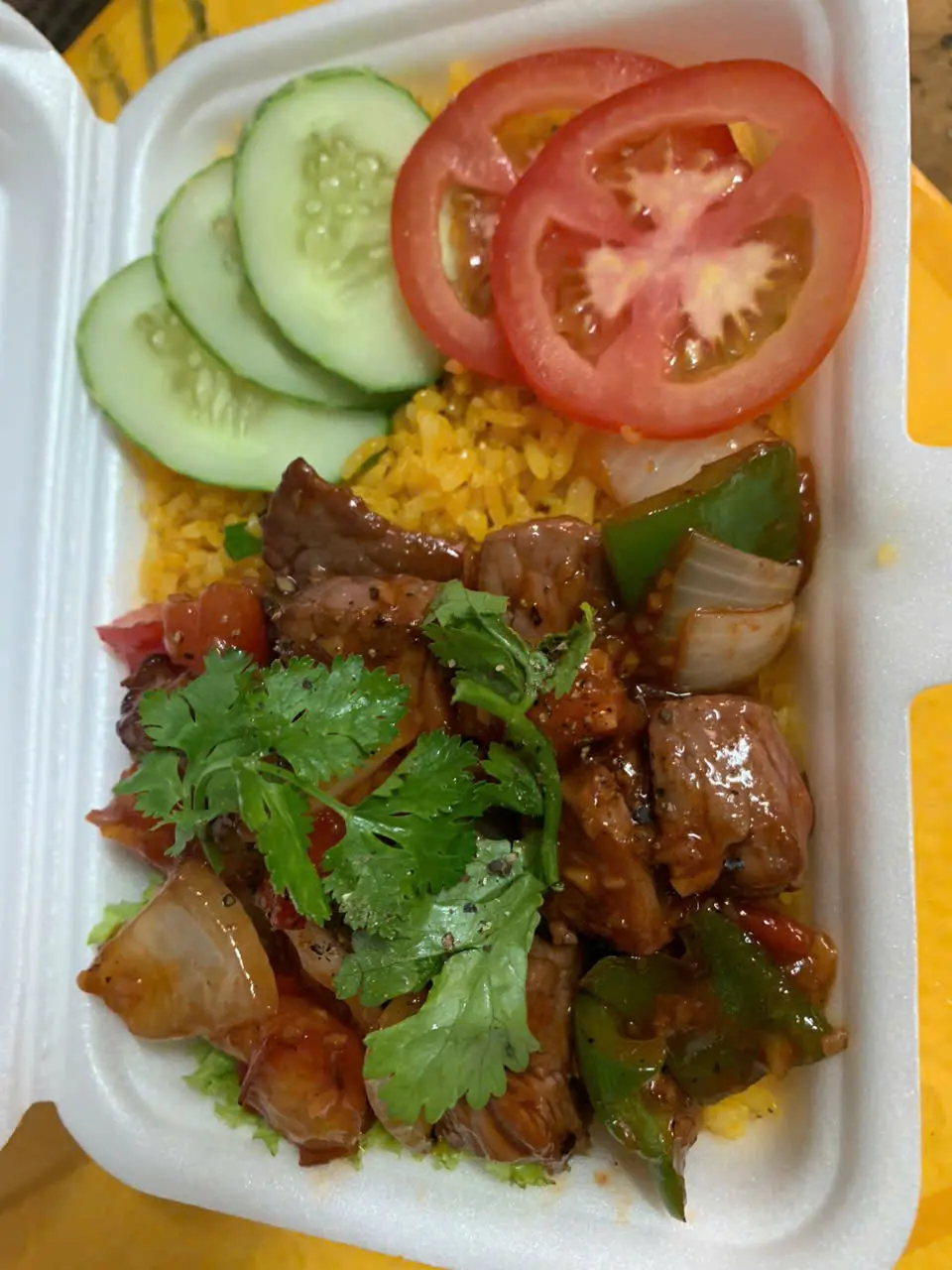 Hình ảnh Cơm bò lúc lắc