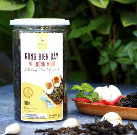 Hình ảnh Rong biển sấy vị trứng muối