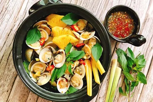 Hình ảnh Nghêu hấp sả