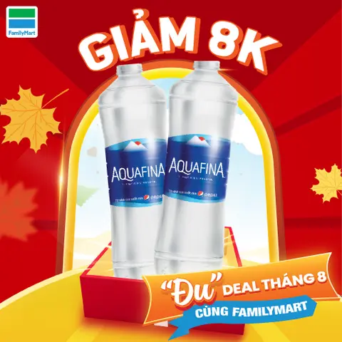 Hình ảnh Combo 2 Aquafina 1500Ml Giảm 8,000Đ