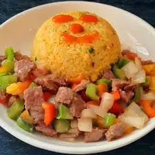 Hình ảnh Cơm chiên bò lúc lắc