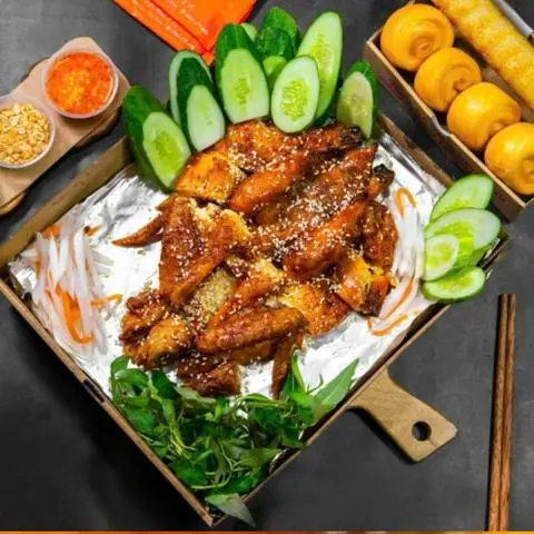 Hình ảnh Combo gà mắm nhĩ