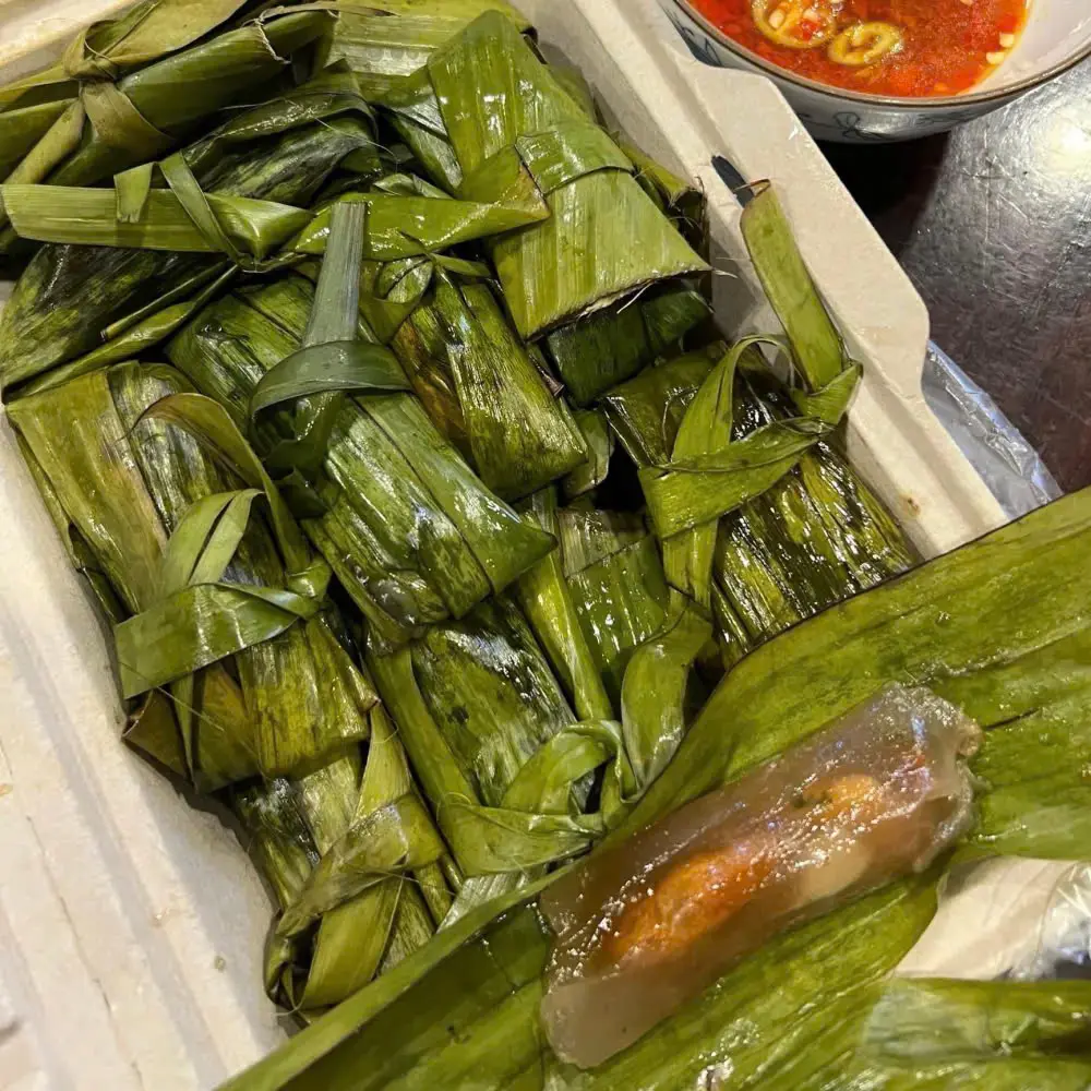Hình ảnh Bánh bột lọc Huế nhân tôm thịt - 10 cái ( ĐỢI TIỆM 10p hấp bánh, Bánh hấp sẵn không ngon)