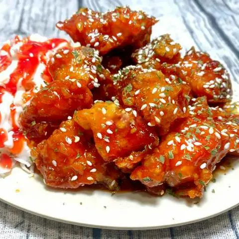 Hình ảnh Gà sốt chua ngọt